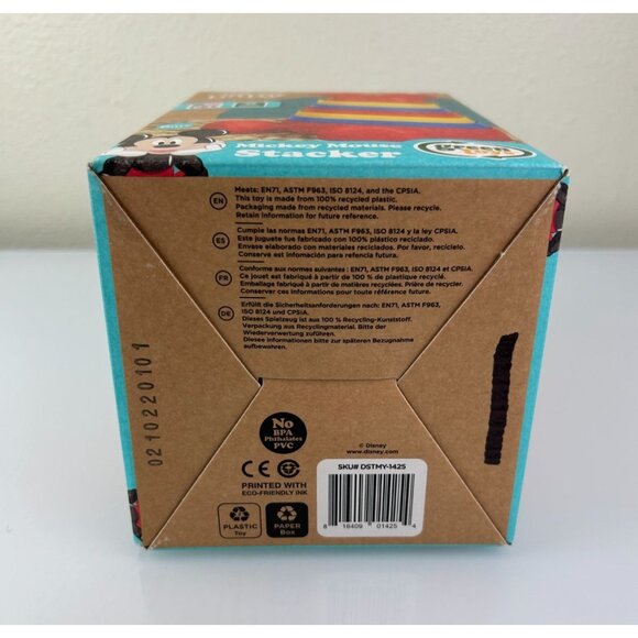 Disney Baby Mickey Mouse Plastic Stacker Toy 6mo+ New, Open Box Green Toys Gift - Picture 11 of 14